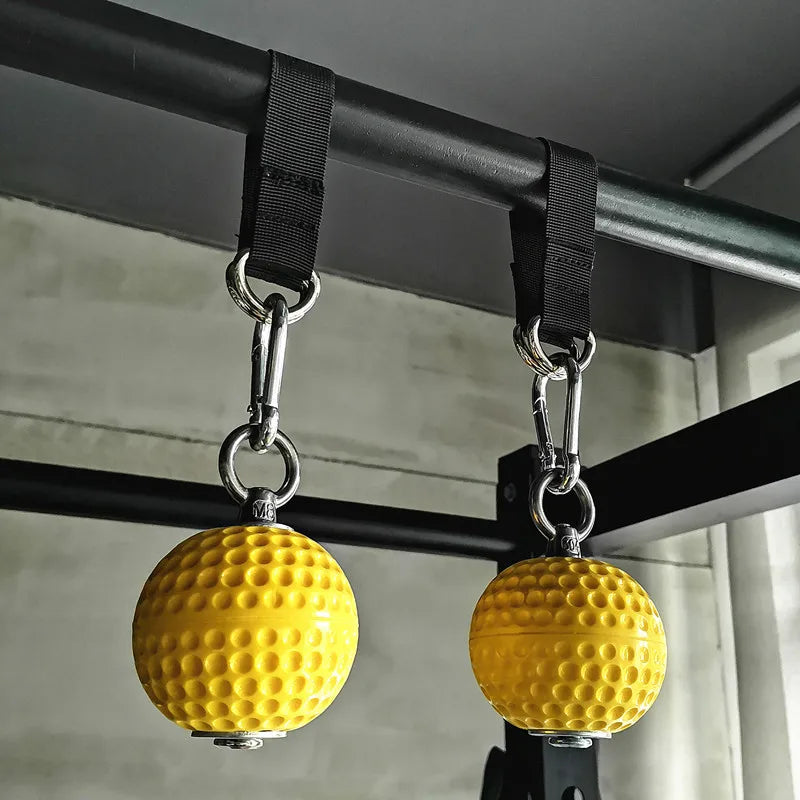 7.2/9.7Cm Pull up Balls Cannonball Grips Finger Trainer Grip Strength Training Arm Muscles Barbells Gym Hand Grip Ball Exerciser